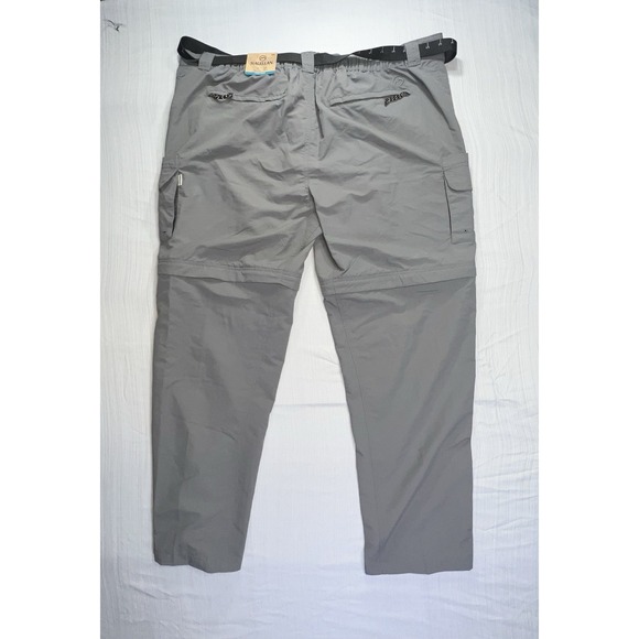 Magellan Mag Repel  Men's Cargo Pants 2XL Color Gray Green Fishing Hiking Casual - Picture 7 of 15